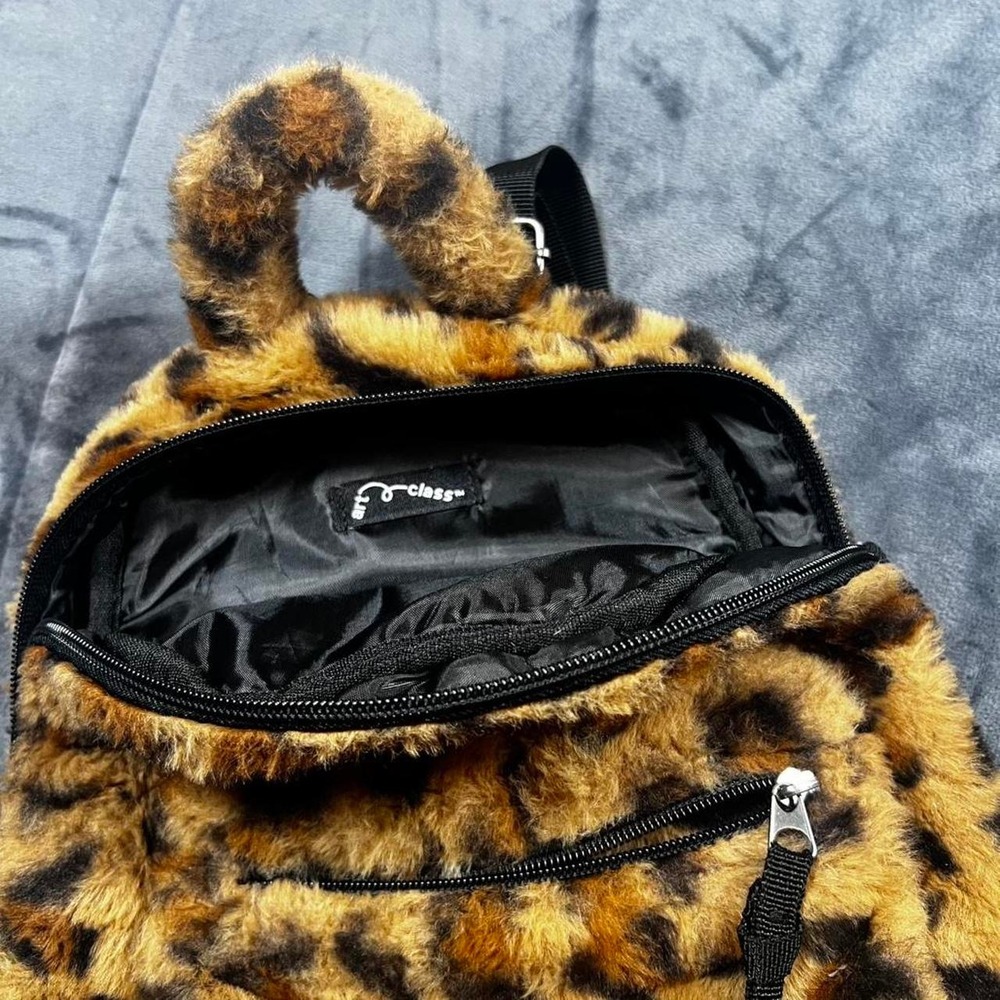 Faux Fur Leopard Print Mini Bag Bundle (2 Bags) - Picture 4 of 8